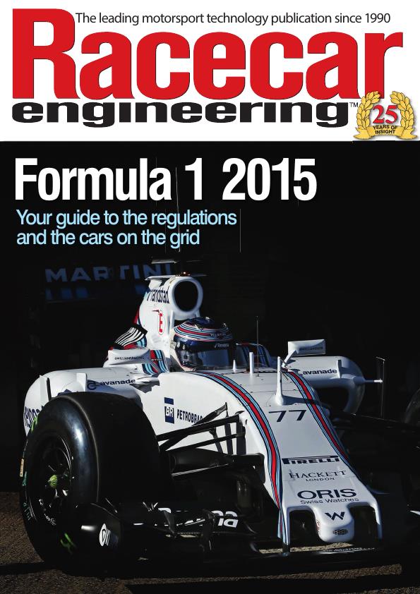 Журнал Racecar Engineering Formula-1 regulation 2015